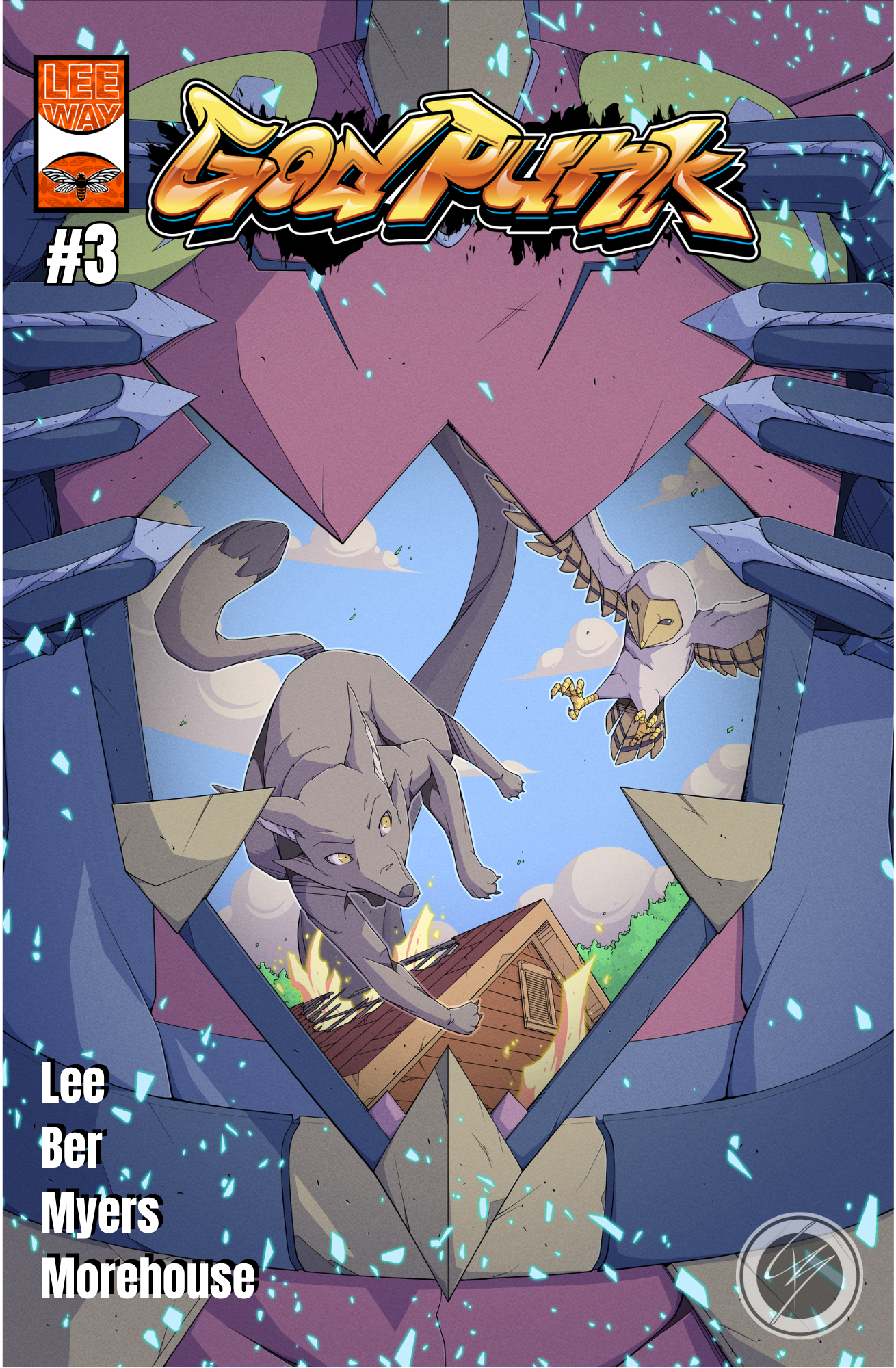 GodPunk #3 Print Comic