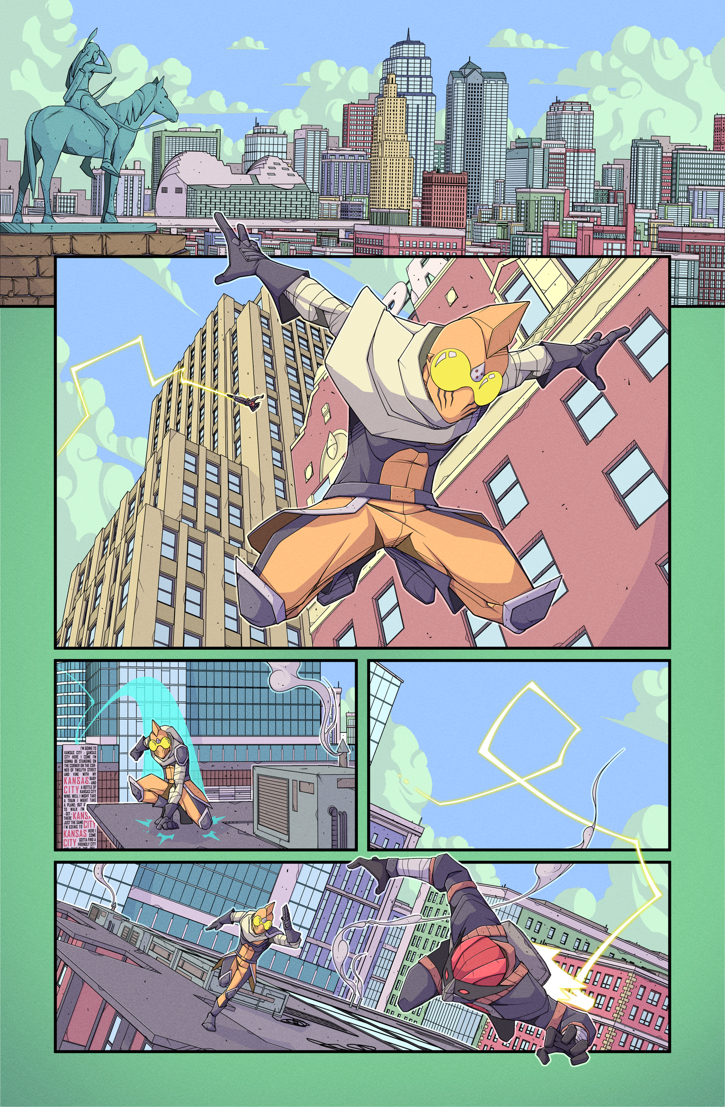 GodPunk #3 Print Comic